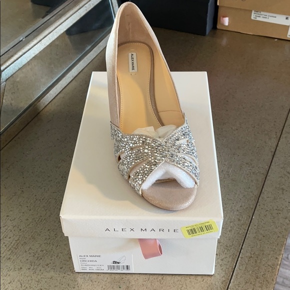 Brand New Alex Marie Wedding Shoe - Picture 2 of 3